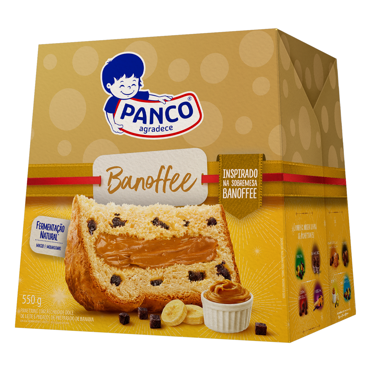 PANETTONE BANOFFEE PANCO 550G