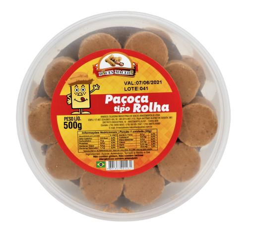 PACOCA ROLHA 500G
