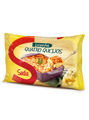 LASANHA 4 QUEIJOS SADIA 600G.