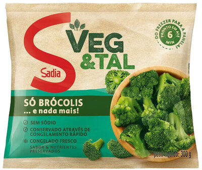 BROCOLIS FLORETE CONGELAD SADIA 300G