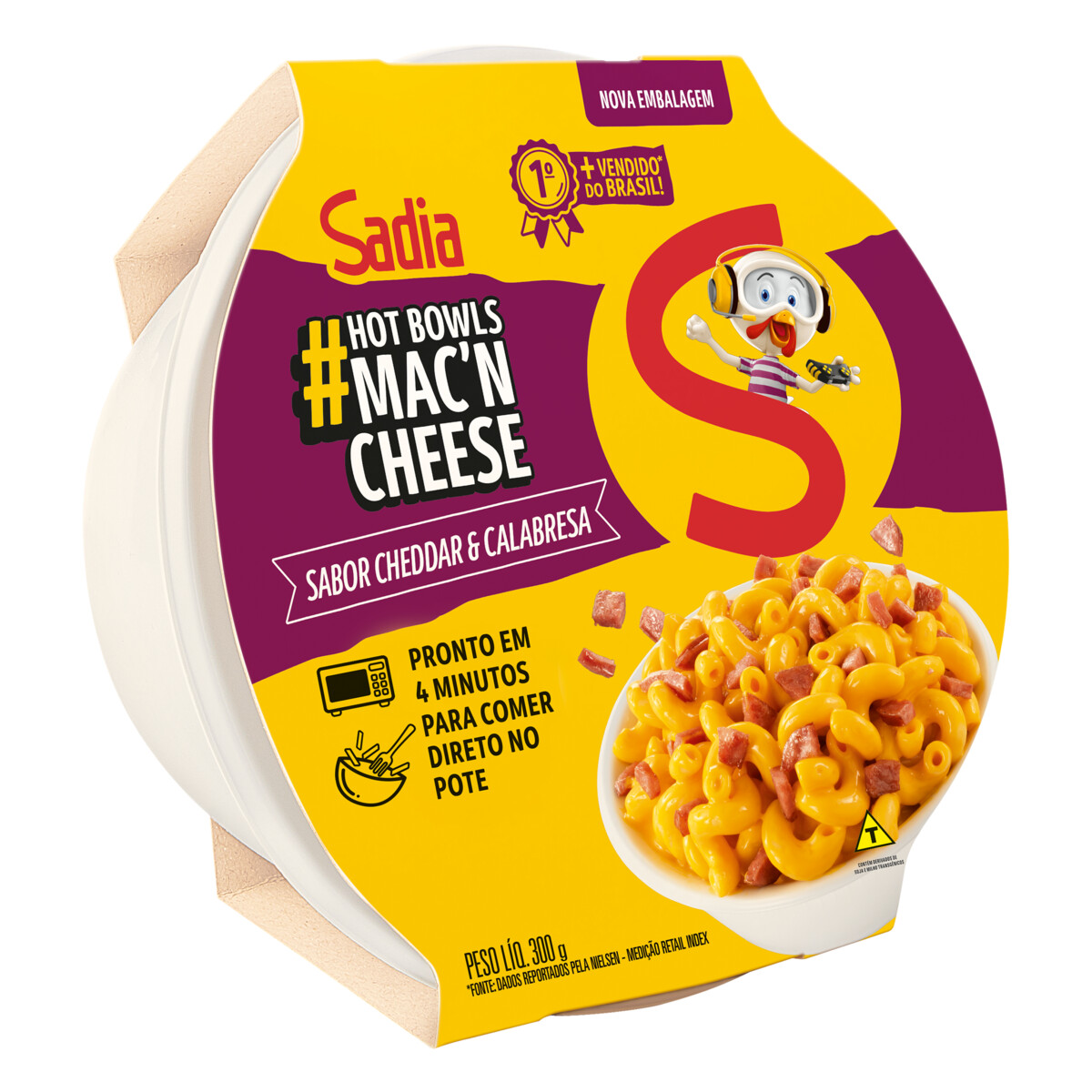 MAC'N CHEESE CALABRESA CONG 300G