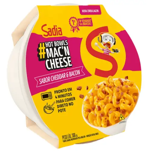 MAC'N CHEESE BACON CONG 300G