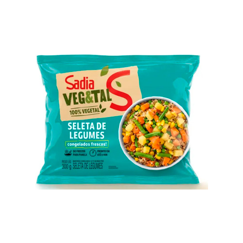 SELETA DE LEGUMES CONG PCT 300G