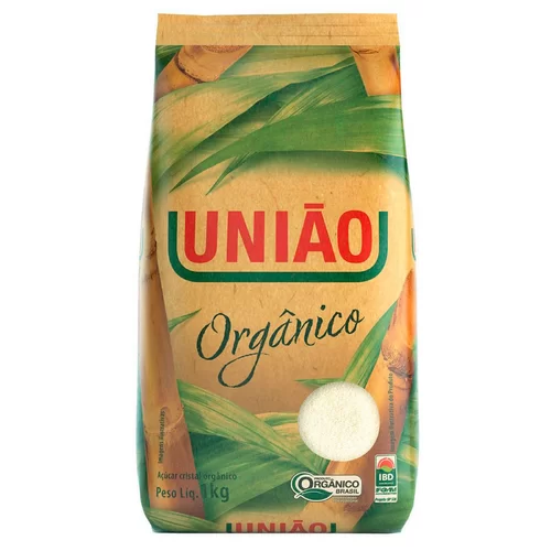 ACUCAR CRISTAL ORGANICO UNIAO 1KG
