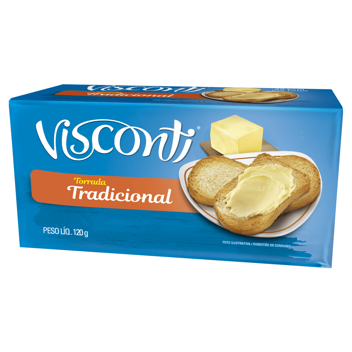 TORRADA VISCONTI TRADICIONAL 120G