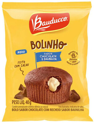 BOLINHO BAUDUCCO CHOC RECH BAUNILHA 40GR