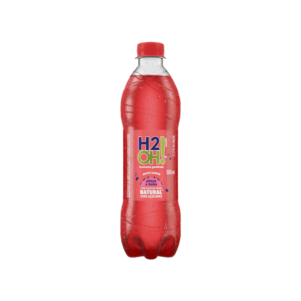 H2OH PITAYA E LIMAO PET 500ML