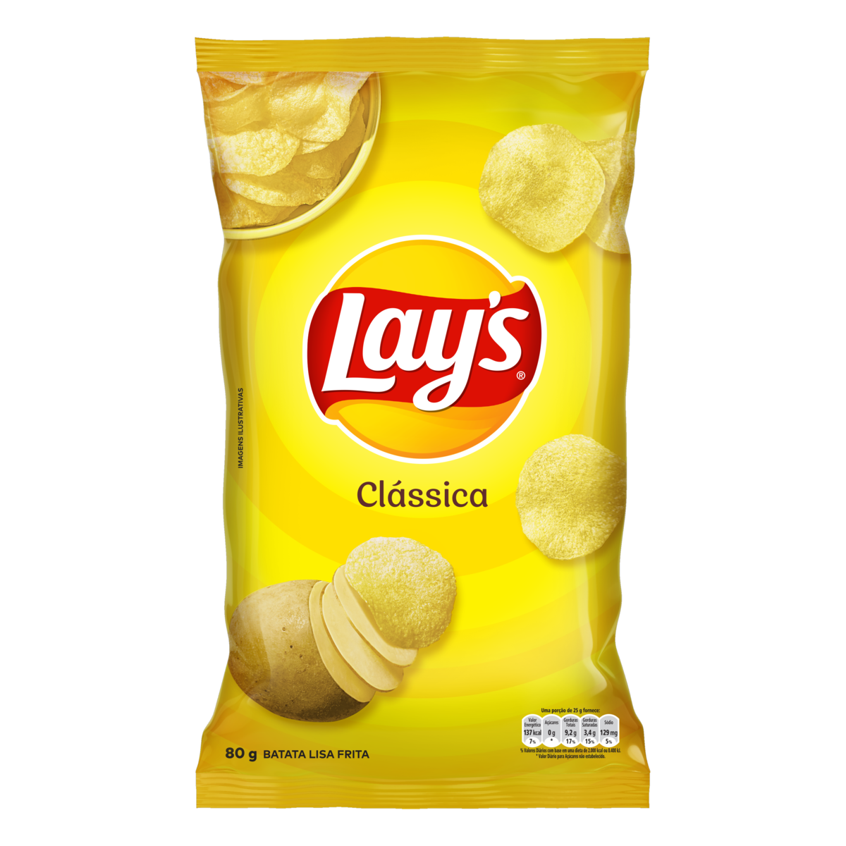 LAYS CLASSICAS 70G