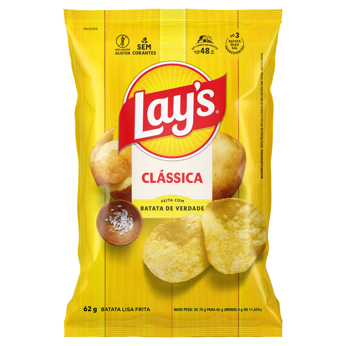 LAYS CLASSICAS 62G