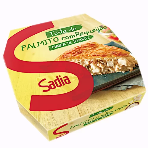 TORTA IOGURTE DE PALMITO E REQUEIJA 500G
