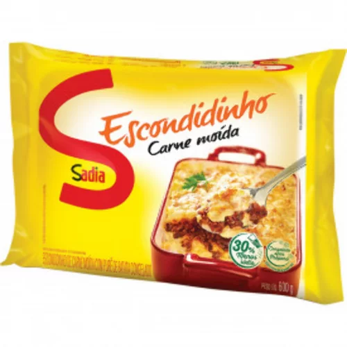 ESCONDIDINHO DE CARNE MOIDA PURE BATATA 350G
