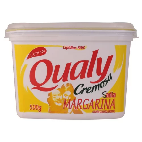 MARGARINA VEG.CREM.CSAL QUALY 500G.