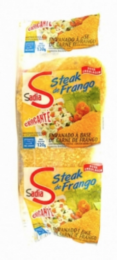 HAMBURGER CARNE BOVINA SADIA 90G.
