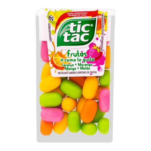 TIC TAC FRUTAS COMO TE GUSTA 16G
