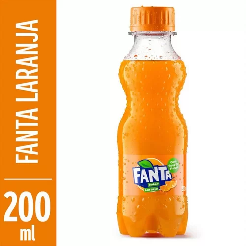 REF.FANTA LARANJA PET 200ML