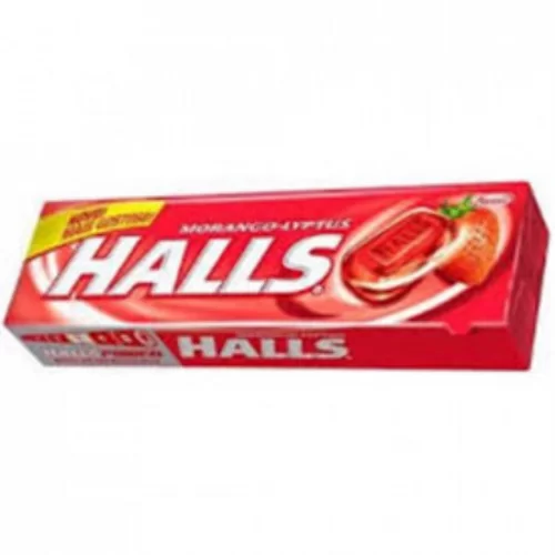 HALLS MORANGO 28G