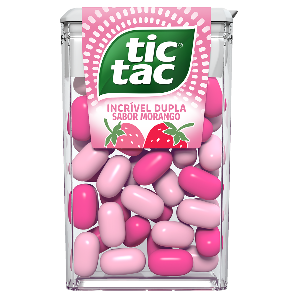 TIC TAC MORANGO 14,5G