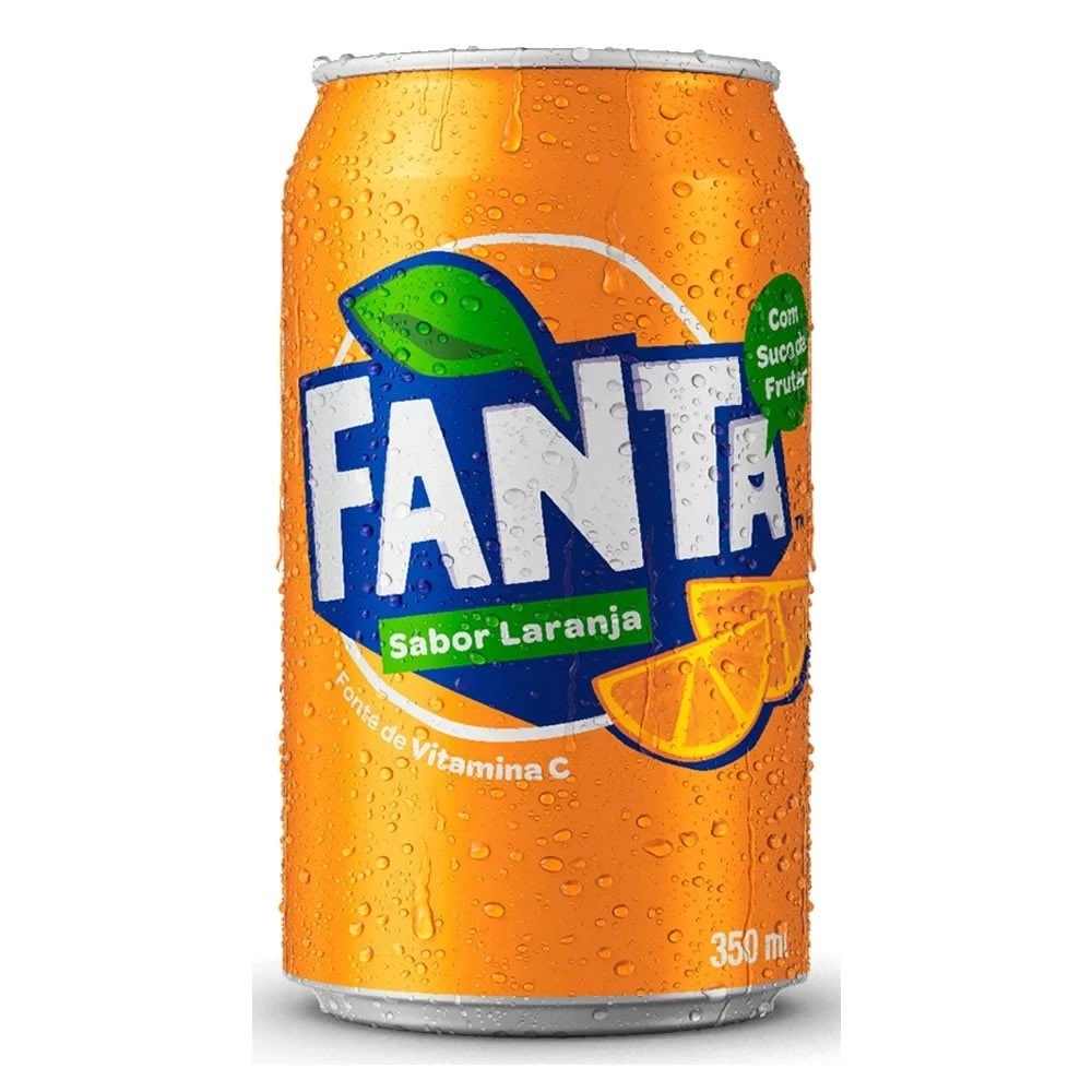 FANTA LARANJA LATA 350ML.