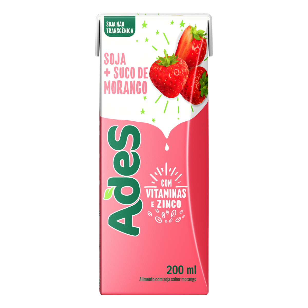 ADES MORANGO TP 200ML