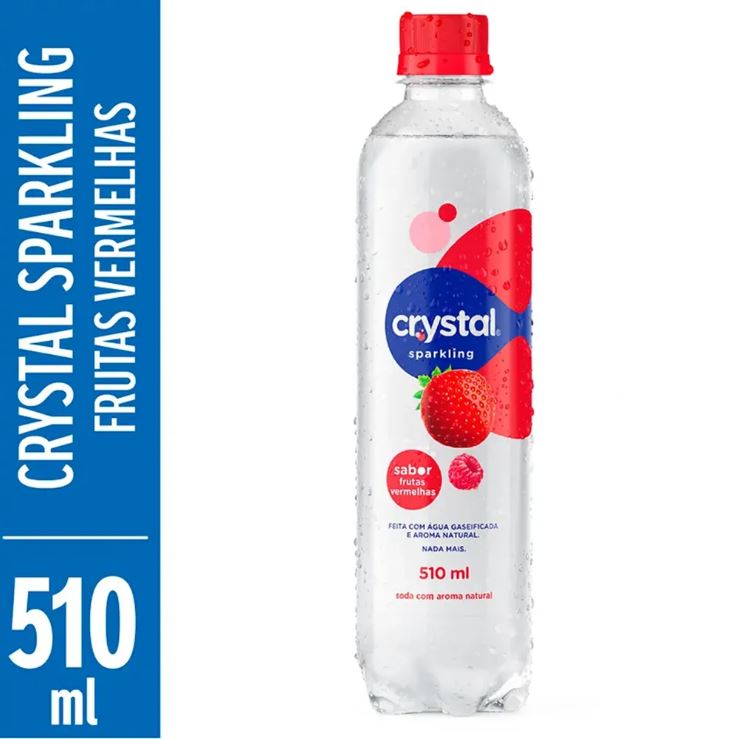CRY SPARKLING FRUTAS VERM PET 510ML.