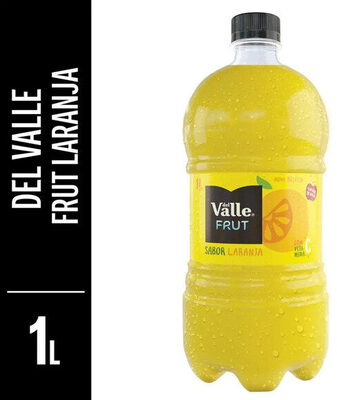 SUCO FRUTA DEL VALLE LARANJA PET 1L.