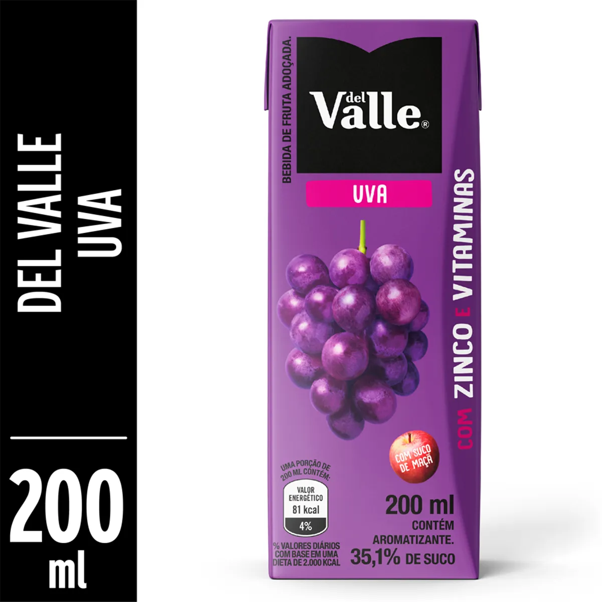 NECTAR UVA DEL VALLE 200ML