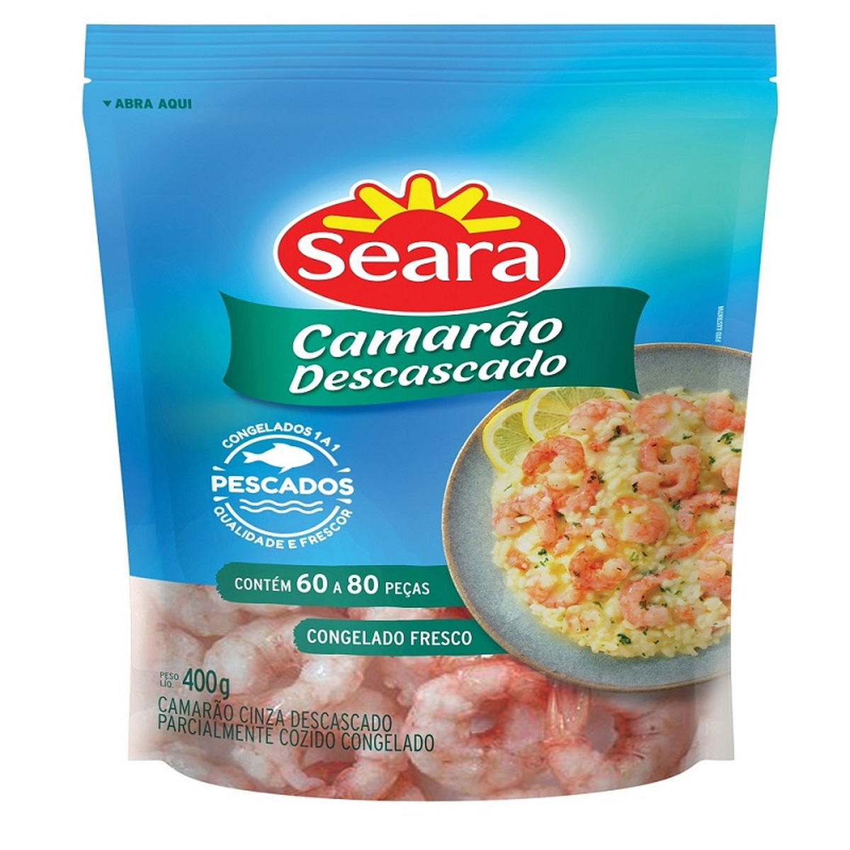 CAMARAO DESC S/C 80/100 400G S