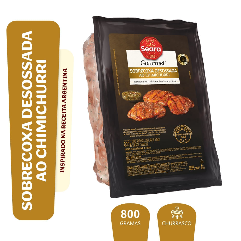 SOBRECOXA FGO CHIMI SEARA 800G