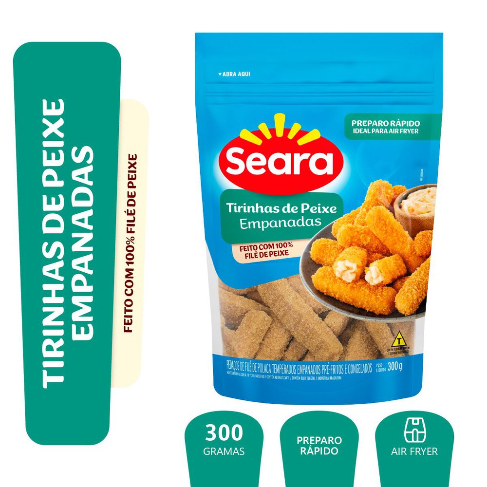 TIRINHA PEIXE EMP 300G