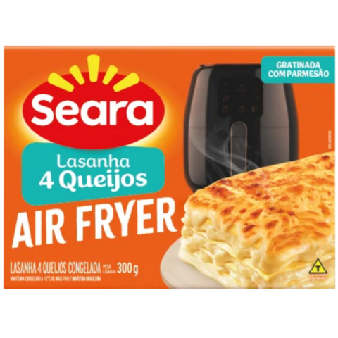 LASANHA 4 QUEIJOS AIR FRYER