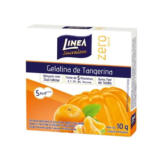 GELATINA SABOR TANGERINA LINEA 10G
