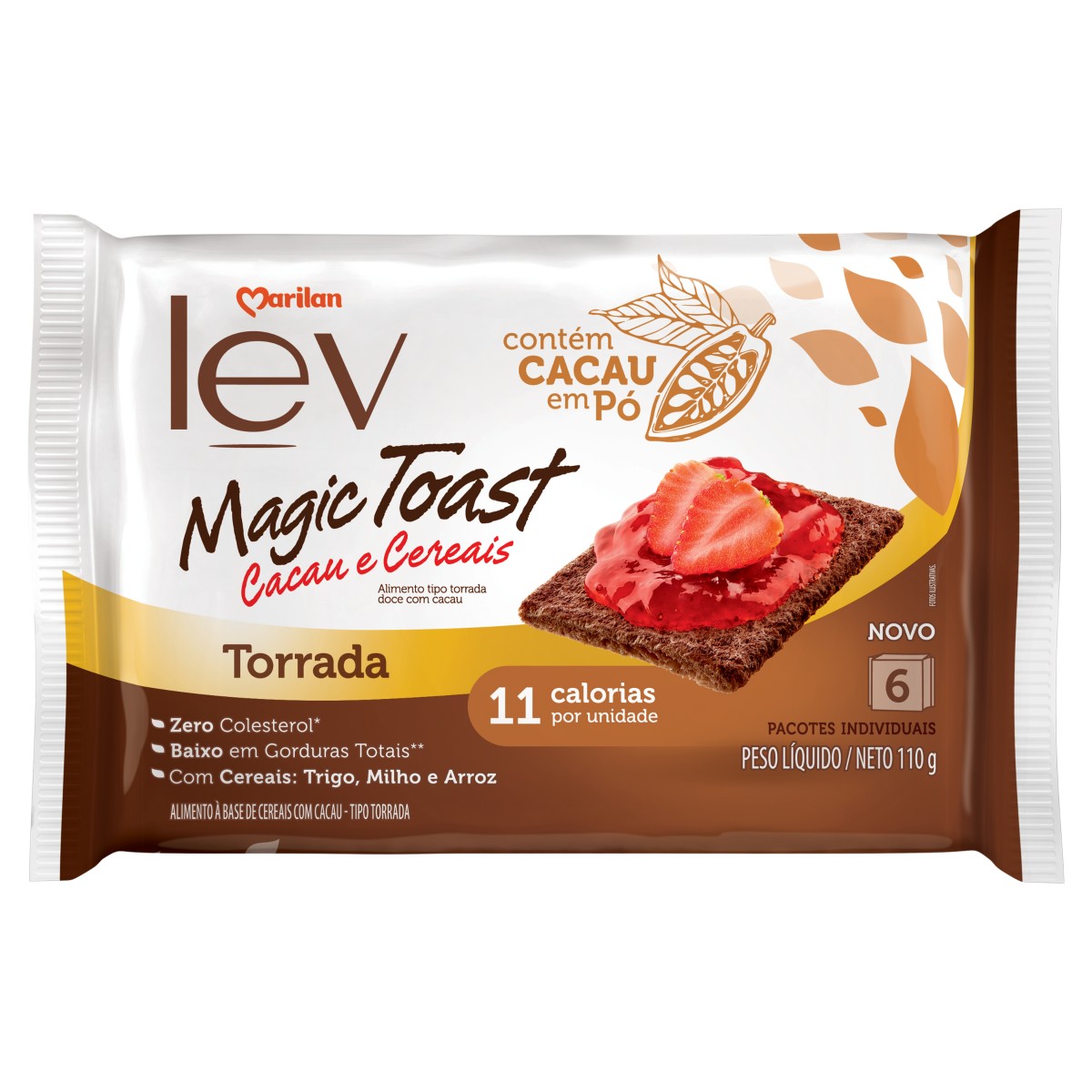 LEV TORRADA MAGIC TOAST CACAU