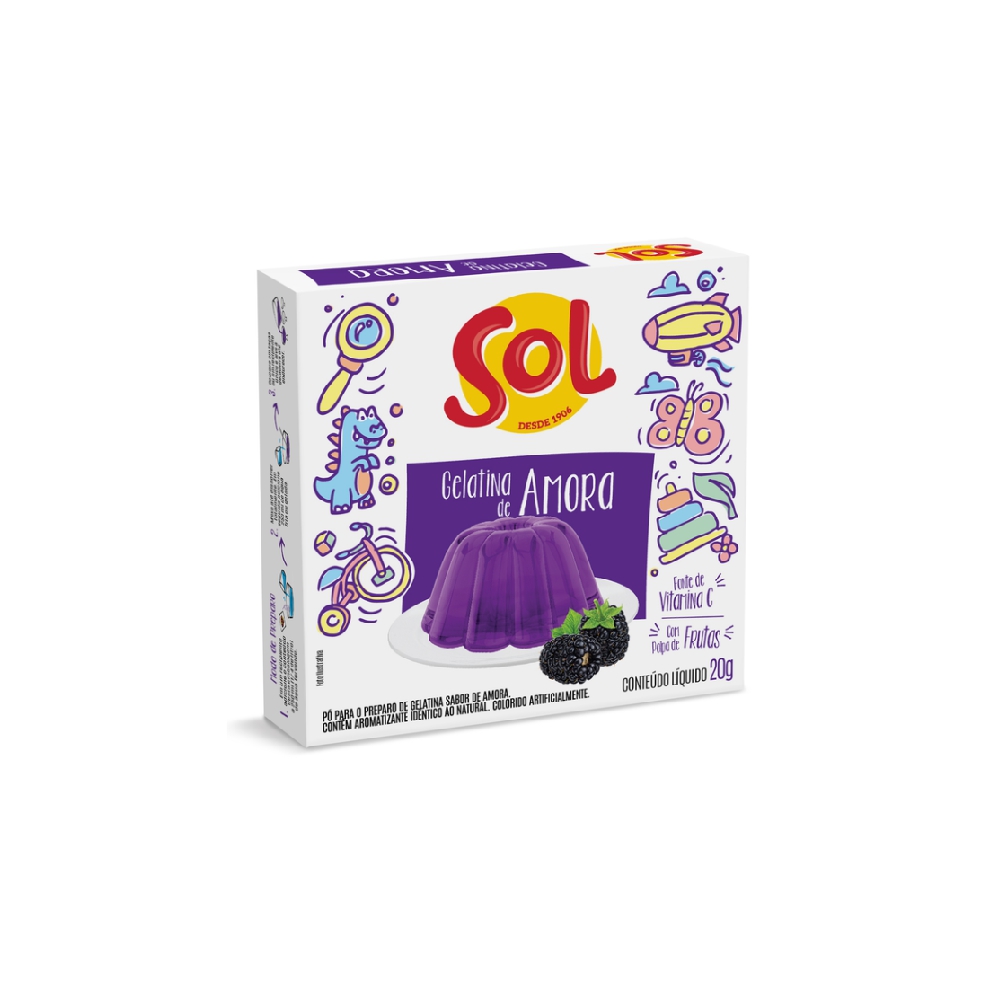 GELATINA SOL 20G AMORA
