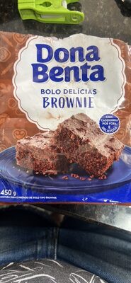 MISTURA BOLO D.BENTA BROWNIE 450G
