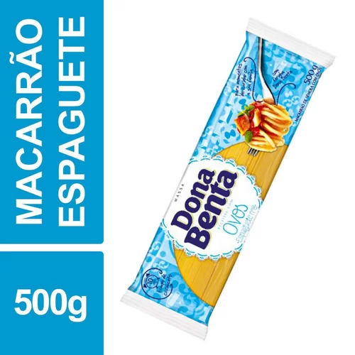 MAC.D.BENTA ESPAGUETE OVO 500G