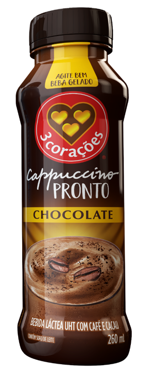 BEBIDA LACT 3C CAPP CHOC PET 260ML