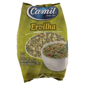 ERVILHA PARTIDA CAMIL 500GR TIPO 1