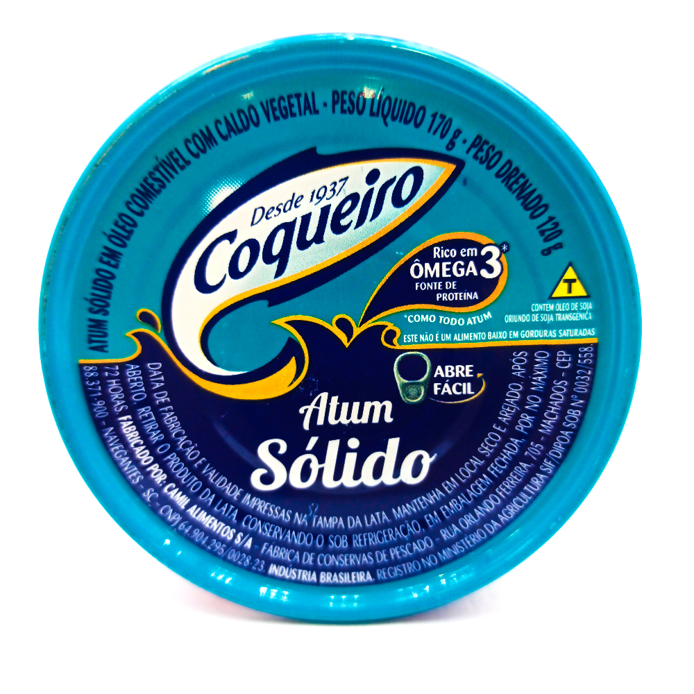 ATUM COQUEIRO SOLIDO OLEO 170G