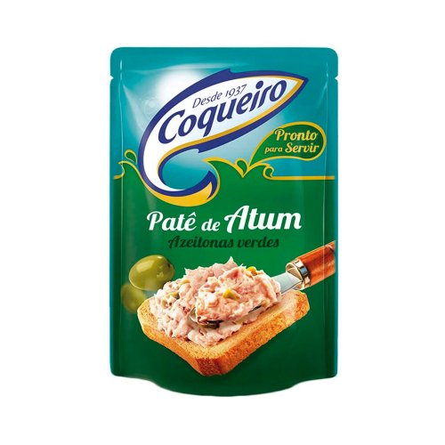 PATE DE AZEITONA COQUEIRO AZEITONAS VERDES 170G