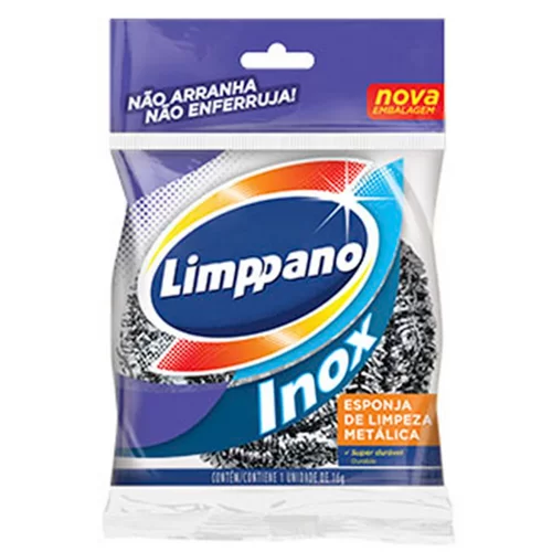 ESPONJA INOX LIMPPANO 16G