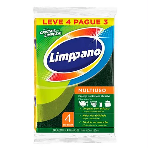 ESPONJA LIMPPANO EMB ECON 4UND
