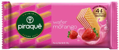 PIRAQUE WAFER MORANGO 100G