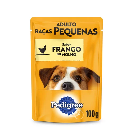 PEDIGREE SACHE PEQ FRANGO AO MOLHO 100G.