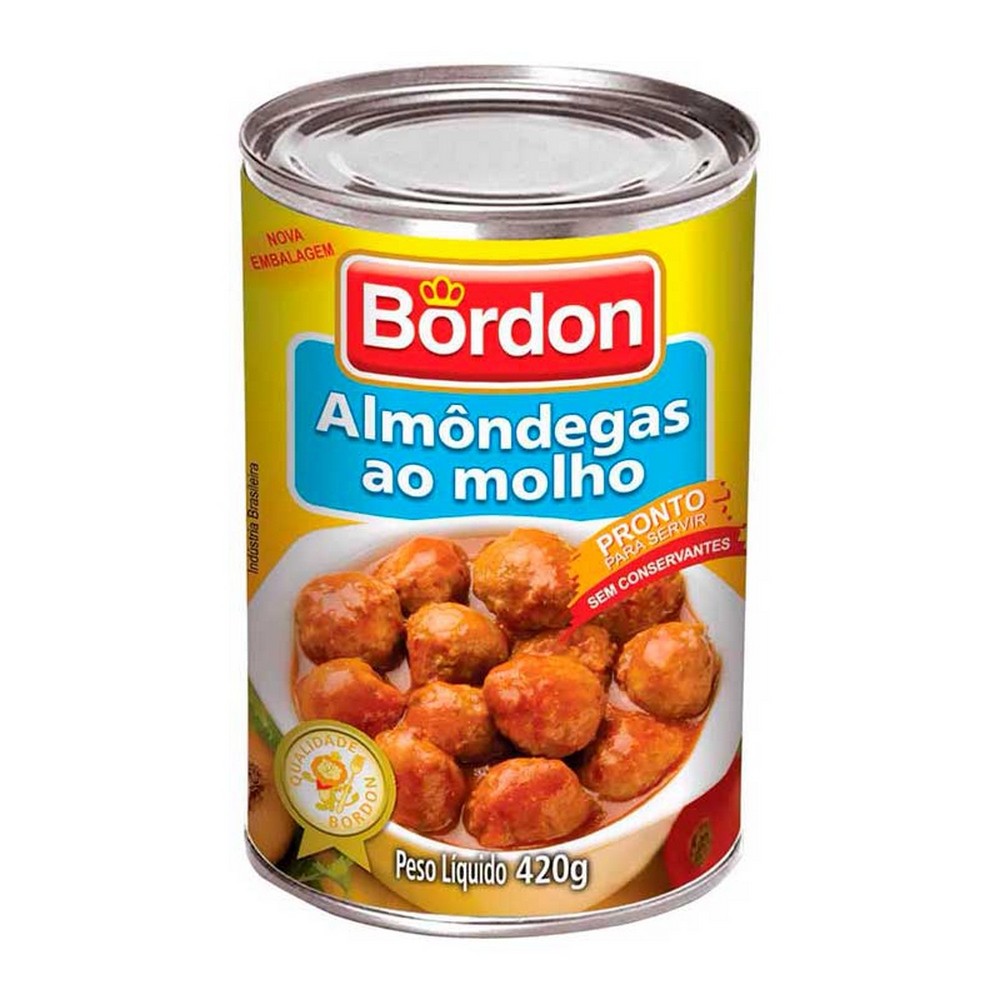 ALMONDEGAS AO MOLHO BORDON 420G