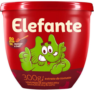 EXTRATO TOMATE ELEF POTE 300G