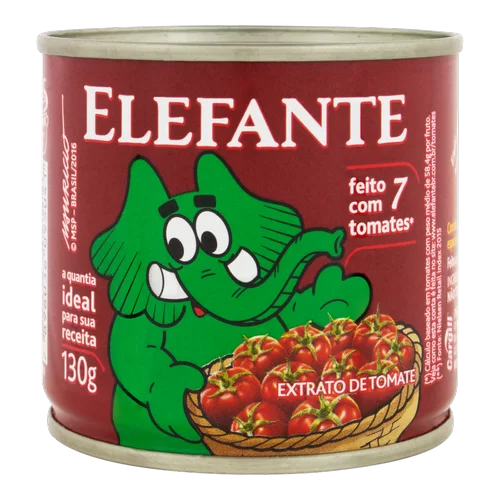EXTRATO ELEFANTE LATA 130G
