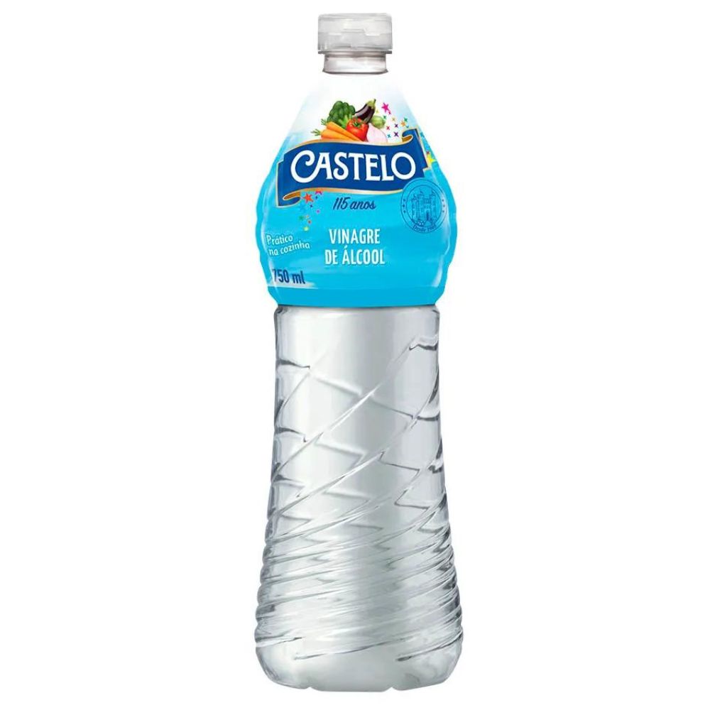 VINAGRE CASTELO ALCOOL 750ML