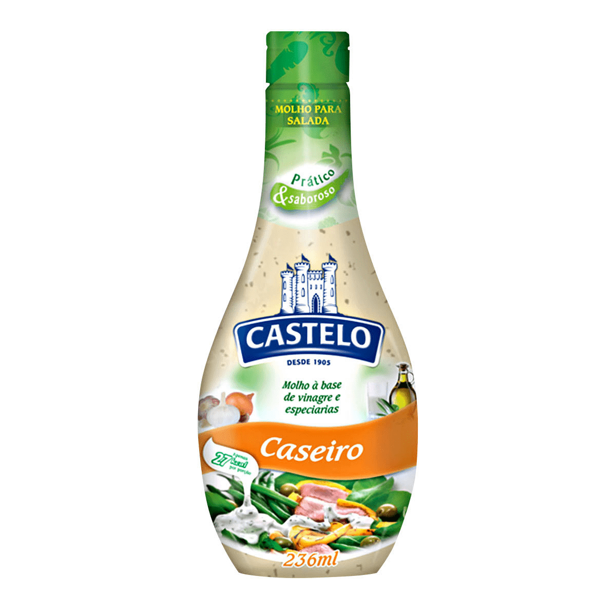 MOLHO SALADA CASTELO CASEIRO 236ML