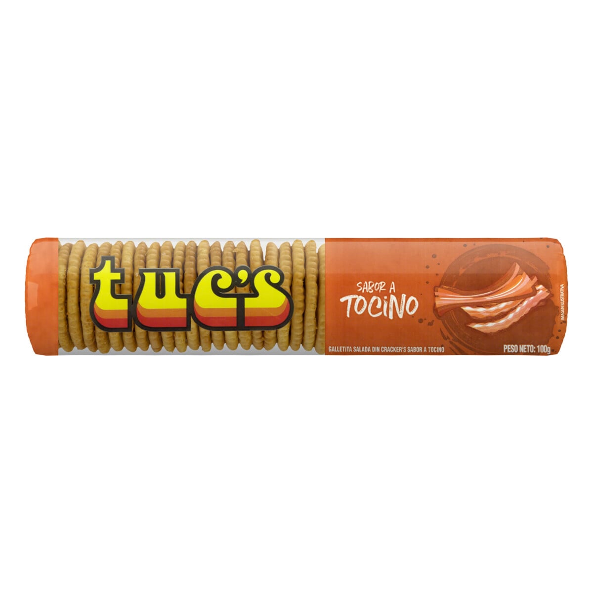 TUCS BISC SALGADO BACON 100G