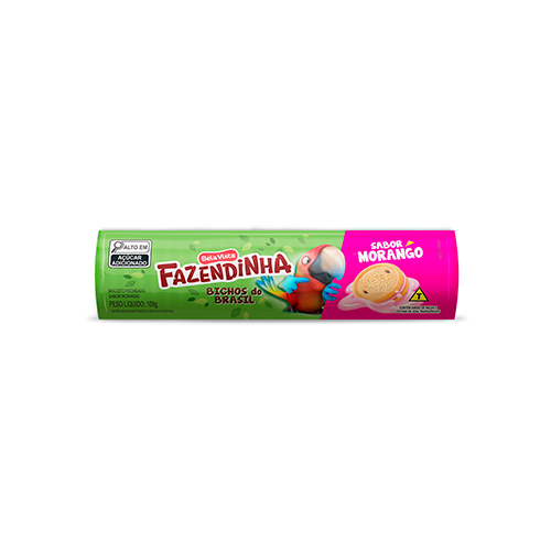 BISC RECH MORANGO FAZENDINHA 108G